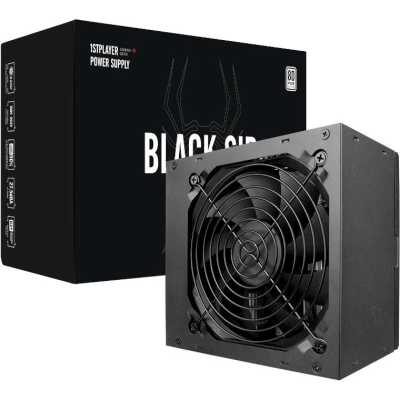 блок питания 1STPLAYER Black.Sir 600W SR-600W Черный