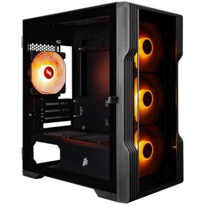 корпус 1STPLAYER Trilobite T3-G ARGB Black