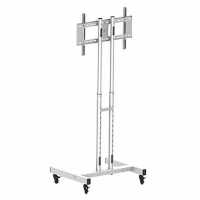 мобильная стойка 2MVESA MediaStand 10 MDS-0010-S серебристый