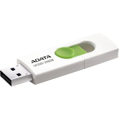 флешка A-Data 256GB UV320 White-Green Белый, зеленый