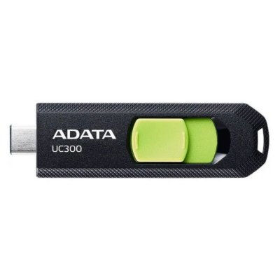 флешка A-Data 32GB UC300 Black-Green Черный, зелёный