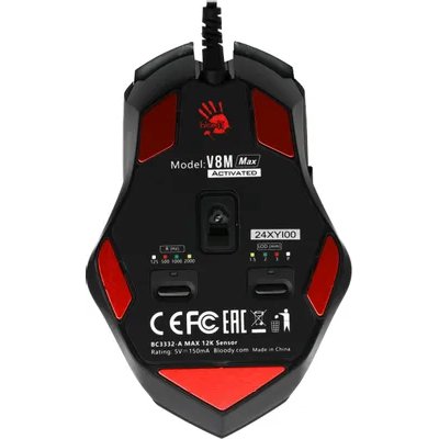 мышь A4Tech Bloody V8M Max Черный