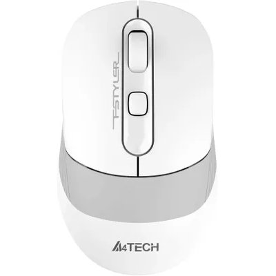 мышь A4Tech Fstyler FB10CS Grayish White Белый-серый