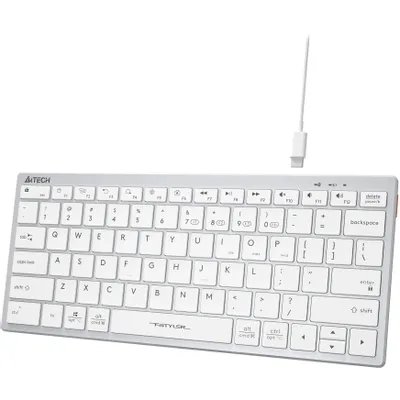 клавиатура A4Tech Fstyler FBX51C White Белый