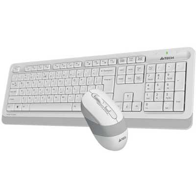 клавиатура A4Tech Fstyler FG1010S White-Grey Черный-серый