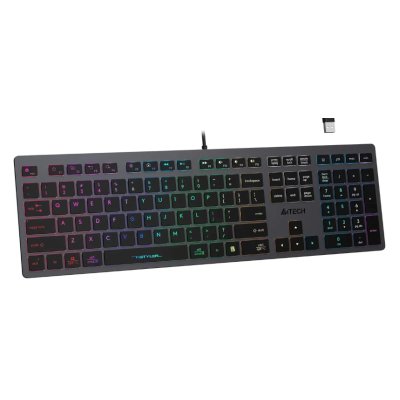клавиатура A4Tech Fstyler FX60H Grey Neon Черный-серый