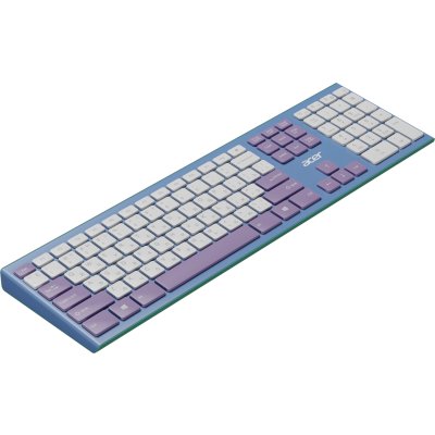 клавиатура Acer OCC200 ZL.ACCEE.003 Белый-фиолетовый