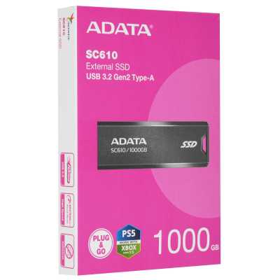 SSD диск ADATA SC610 1Tb SC610-1000G-CBK/RD Черный