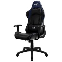 игровое кресло AeroCool AC100 AIR Black-Blue черно-синий