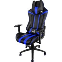 игровое кресло AeroCool AC120-BB черно-синий
