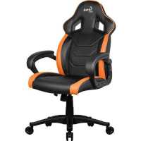 игровое кресло AeroCool AC60C AIR-BO черно-оранжевый