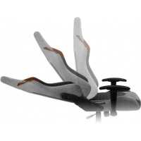 игровое кресло AeroCool Duke Tan Grey серый-коричневый