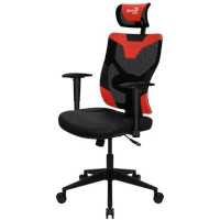 игровое кресло AeroCool Guardian Champion Red черно-красный