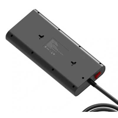 сетевой фильтр AGNI TP-FA4U8E-C-5m-black черный