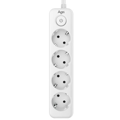 сетевой фильтр AGNI TP-FD4E-5m-white белый