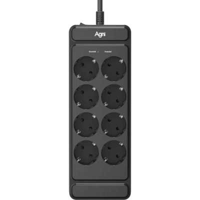 сетевой фильтр AGNI TP-FS8E-5M-Black черный