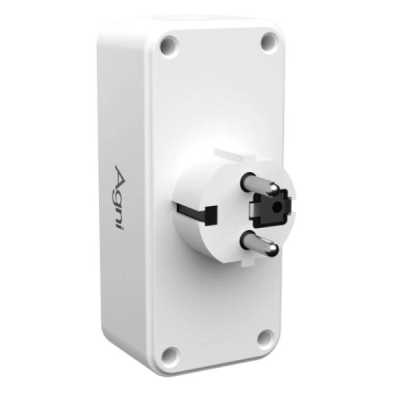 тройник AGNI TP-WB2U2E-white белый