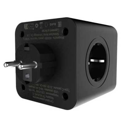 разветвитель AGNI TP-WJ3U4E-C-black черный
