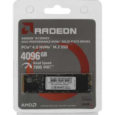 SSD диск AMD Radeon R3 Series 4Tb R3MP44096G8 Черный