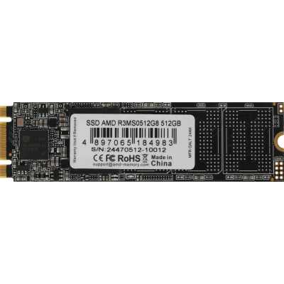 SSD диск AMD Radeon R3 Series 512Gb R3MS0512G8 Черный