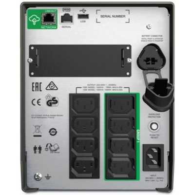 ИБП APC Smart-UPS SMT1000IC Черный
