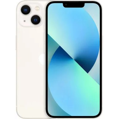 смартфон Apple iPhone 13 128GB Starlight MLMM3LL/A белый