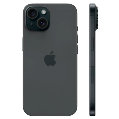 смартфон Apple iPhone 15 256GB Black MTLJ3CH/A черный