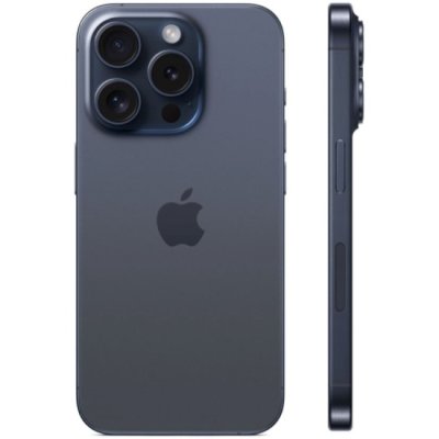 смартфон Apple iPhone 15 Pro 128GB Blue MTQ73CH/A синий титан