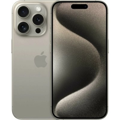 смартфон Apple iPhone 15 Pro 128GB Natural Titanium MV933CH/A бежевый титан