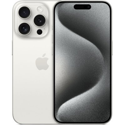 смартфон Apple iPhone 15 Pro 128GB White MTQ53ZA/A белый