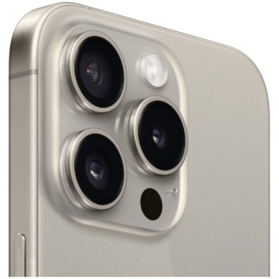 смартфон Apple iPhone 15 Pro Max 256GB Natural Titanium MU6R3J/A бежевый титан