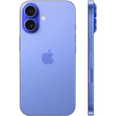 смартфон Apple iPhone 16 128GB Ultramarine MYDU3J/A синий