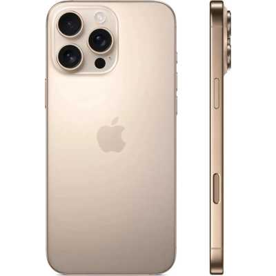 смартфон Apple iPhone 16 Pro Max 512GB Desert Titanium MYWN3AH/A бежевый