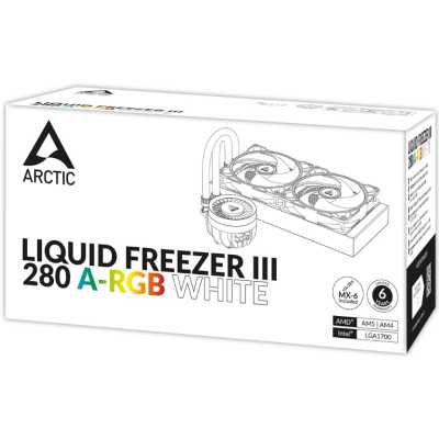 кулер Arctic Liquid Freezer III 280 A-RGB White ACFRE00151A Белый