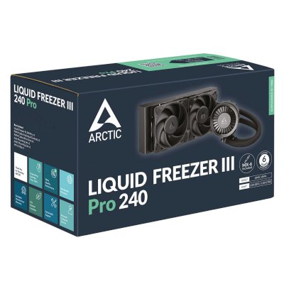 кулер Arctic Liquid Freezer III Pro 240 Multi Compatible Black ACFRE00178A Черный