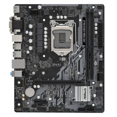 материнская плата ASRock H510M-HDV/M.2 SE Черный