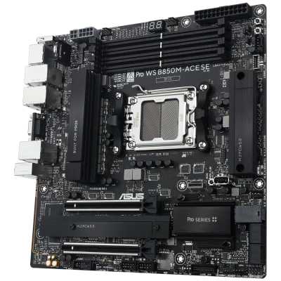 материнская плата ASUS Pro WS B850M-Ace SE Черный