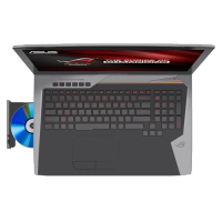 ноутбук ASUS ROG G752VT-GC077T 90NB09X1-M01700 Серебристый