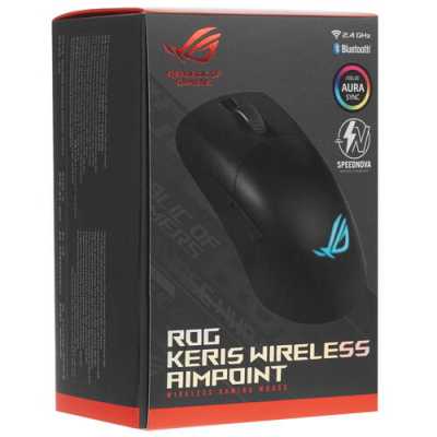 мышь ASUS ROG Keris Wireless AimPoint Black 90MP02V0-BMUA00 Черный