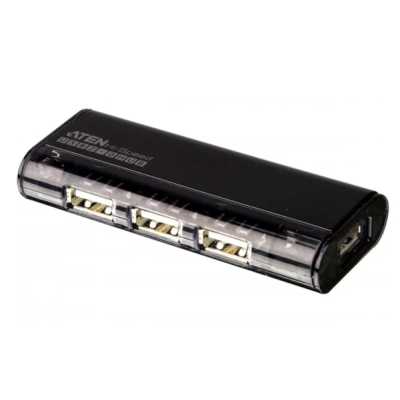 разветвитель USB Aten UH284Q9Z-AT черный