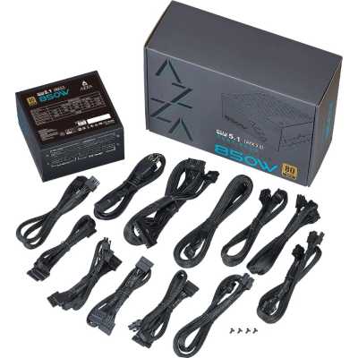 блок питания AZZA 850W PSAZ-850GM ATX 3.1 Черный