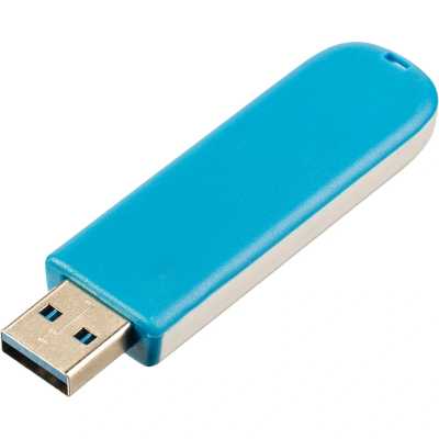флешка BigTech 128GB UFD033 Белый, синий