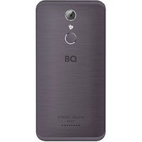 смартфон BQ 5504 Strike Selfie Max Grey серый