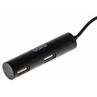 разветвитель USB Buro BU-HUB4-0.5R-U2.0 черный