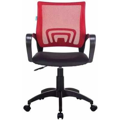 стул Бюрократ CH-696-R черно-красный