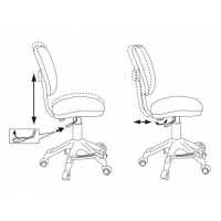 стул Бюрократ CH-W204/F/BANG оранжевый