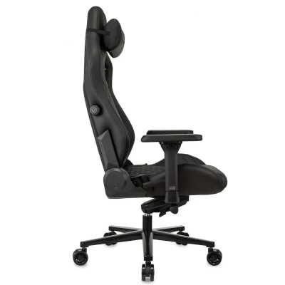 игровое кресло Бюрократ KNIGHT CRAFT BLACK черный