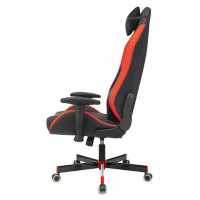 игровое кресло Бюрократ KNIGHT NEON RED черно-красный