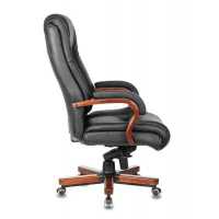 офисное кресло Бюрократ T-9925WALNUT/BLACK черный