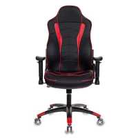 игровое кресло Бюрократ VIKING-3-BL+Red черно-красный